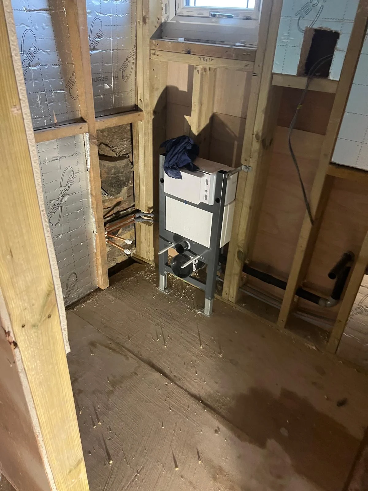 Interior renovation in progress – B.Atlas Construction