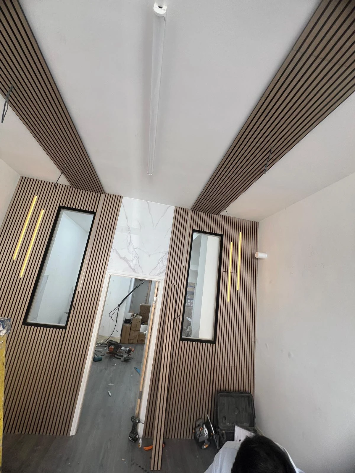 Finished interior renovation by B.Atlas Construction Ltd